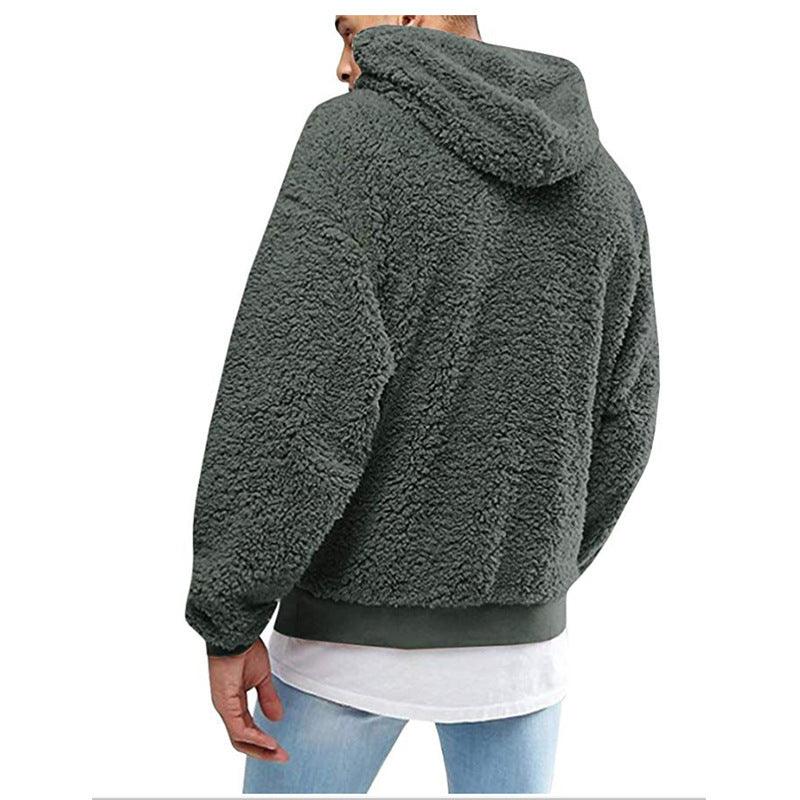Arvid Hoodie | Fluffy Teddy Herenhoodie met Zachte Voering en Ontspannen Pasvorm