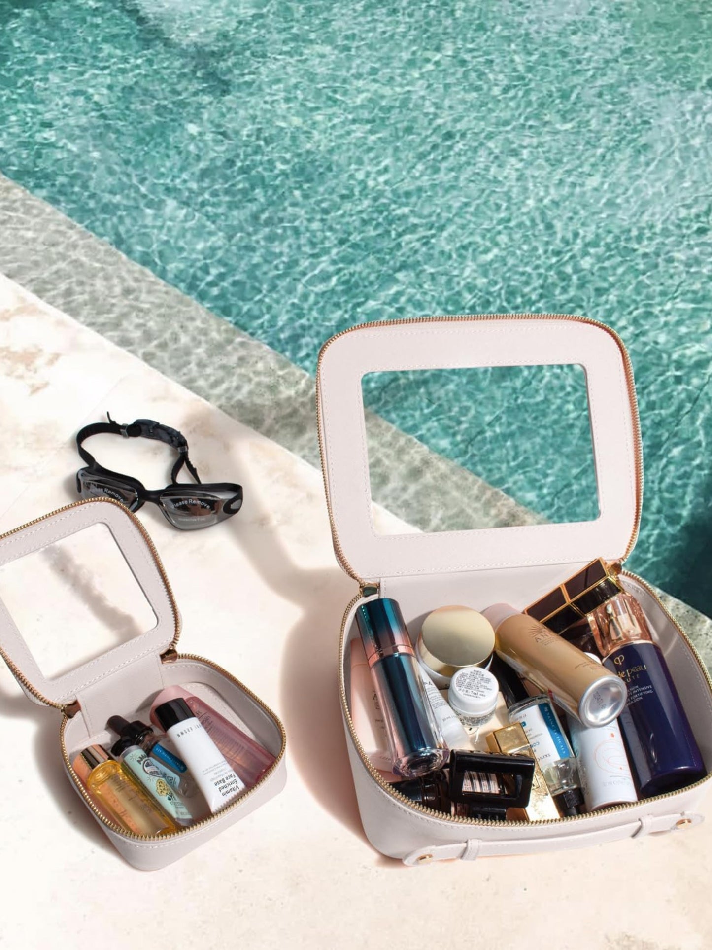 Anise Mini Make-up Tas | Compact en Elegante Make-uptas voor Onderweg