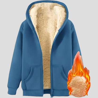 Lorenzo Winterjas | Herenjas met Fleecevoering en Capuchon