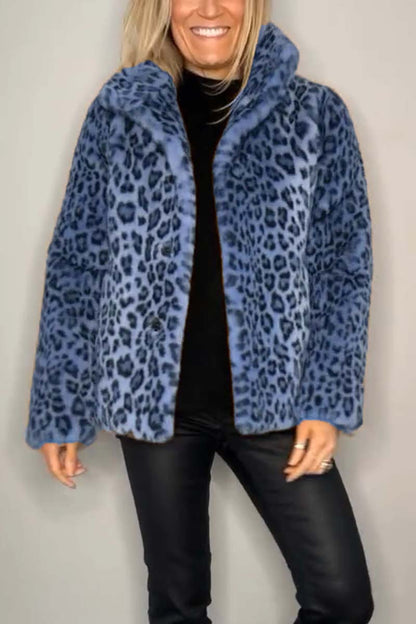 Isabella luipaardjack dames | Trendy winterjas met luipaardprint | Stijlvol statement jack