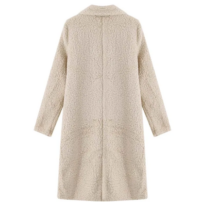 Noor Winterjas | Warme Lange Jas voor Dames met Hoge Kraag en Zachte Voering