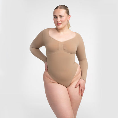 ARYANNA – Longsleeve Sculpt Bodysuit (Stringmodel)