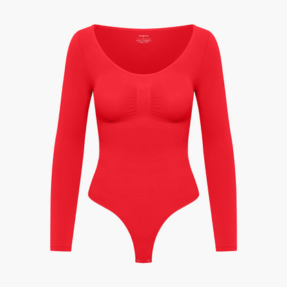 ARYANNA – Longsleeve Sculpt Bodysuit (Stringmodel)