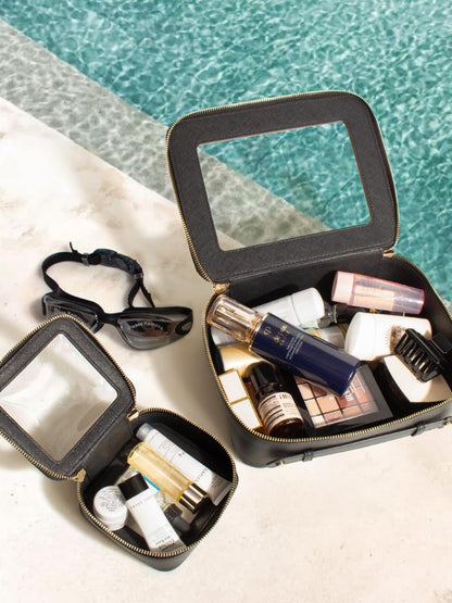 Anise Mini Make-up Tas | Compact en Elegante Make-uptas voor Onderweg