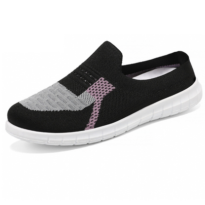 Elena Orthoshoes | Gebreide Mesh Slip-On Schoenen met Orthopedische Ondersteuning