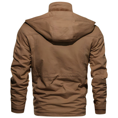 Maxim Winterjas | Militaire Waterafstotende Jas voor Heren met Warme Fleece Voering