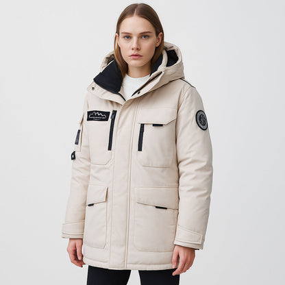 Lucia Dames winterparka – water- en winddichte jas met verstelbare capuchon en ruime zakken