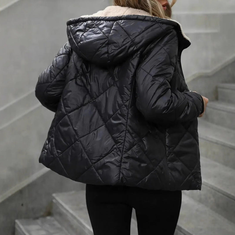 Elena Gewatteerde Jas | Warme Dames Winterjas met Fleece Voering en Waterafstotende Afwerking