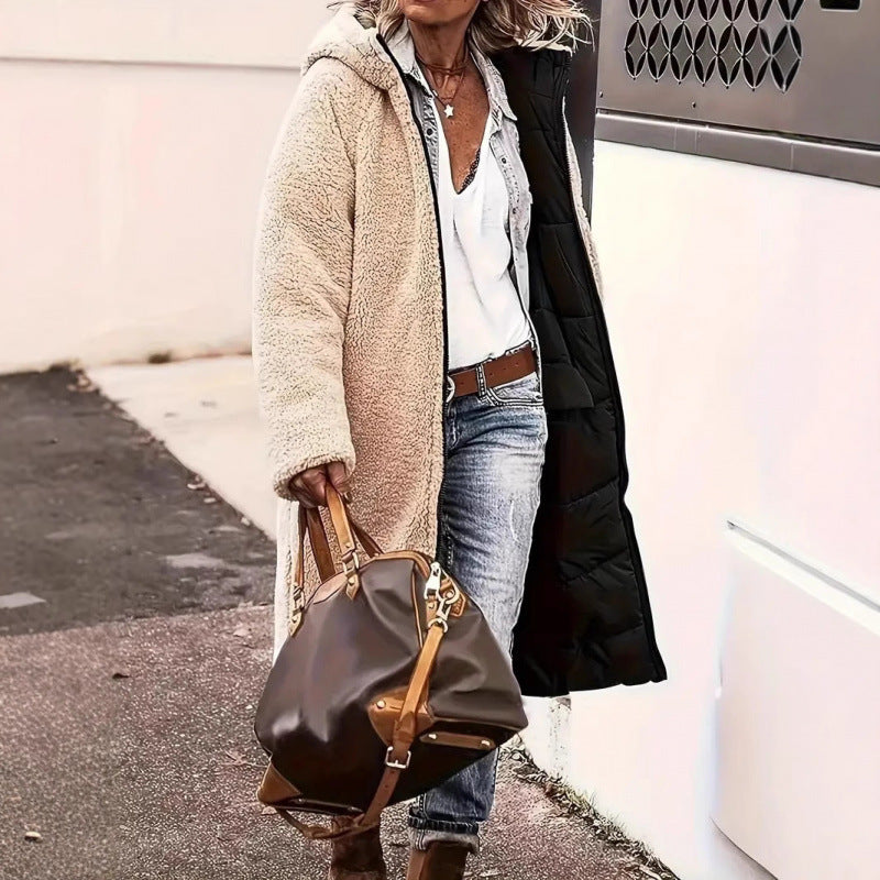 Francesca Gewatteerde Jas | Lange Dames Jas met Zacht Binnenfutter en Waterafstotende Buitenlaag