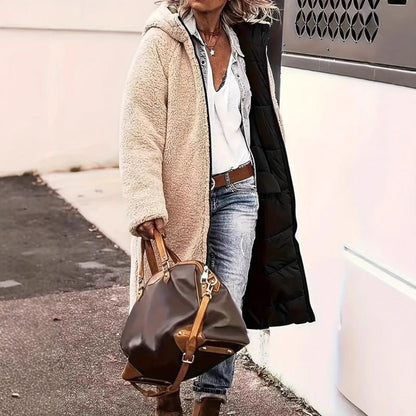 Francesca Gewatteerde Jas | Lange Dames Jas met Zacht Binnenfutter en Waterafstotende Buitenlaag