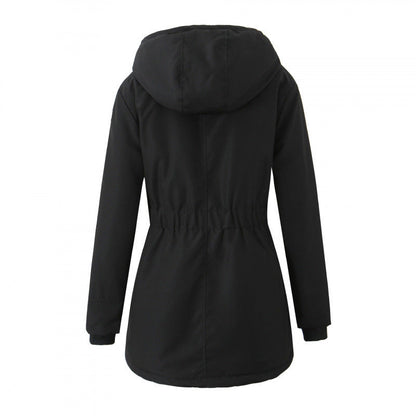 Giovanna Winterjas voor Dames | Warme Fleecevoering en Verstelbare Capuchon