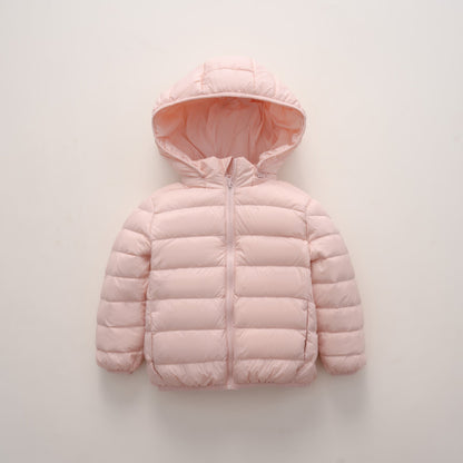 Giulia Dames gewatteerde winterjas met capuchon – warme lichtgewicht jas voor koude dagen