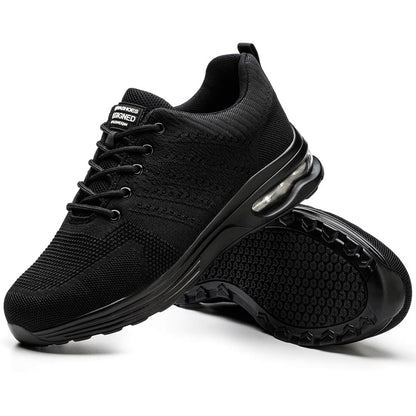 Lunara Veiligheidsschoenen dames met stalen neus – antislip werkschoenen met comfort