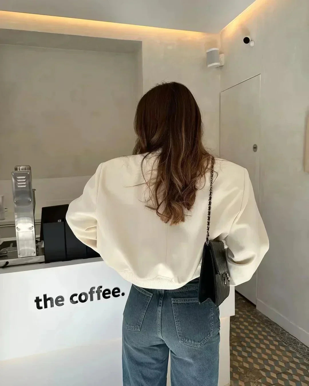 Aaliyah Bomberjack | Elegante Losvallende Jas met Warme Voering