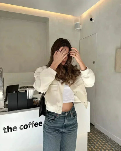 Aaliyah Bomberjack | Elegante Losvallende Jas met Warme Voering