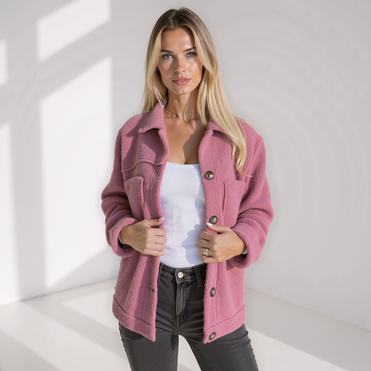 Luna | Fleece Herfstjas dames
