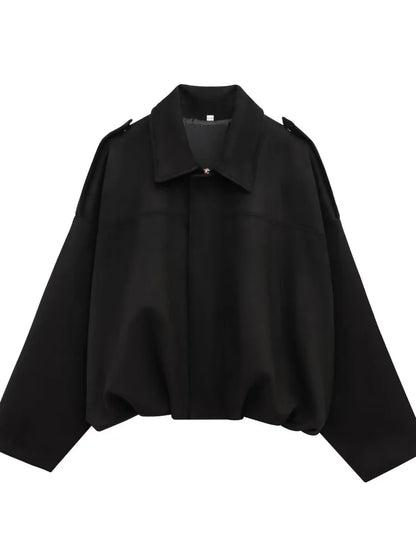 Giulia Bomberjack | Suède Damesjack met Tijdloos Bombersilhouet en Luxe Afwerking