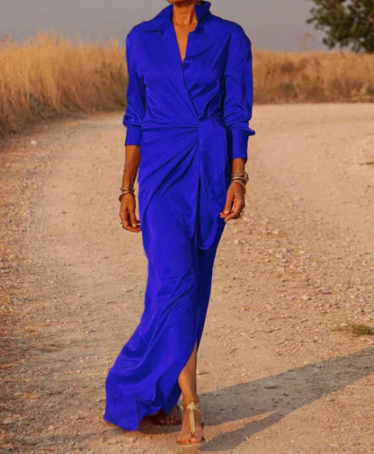 Isabella Maxi Jurk | Dames Maxi-Jurk met Elegante Pasvorm en Vloeiend Silhouet