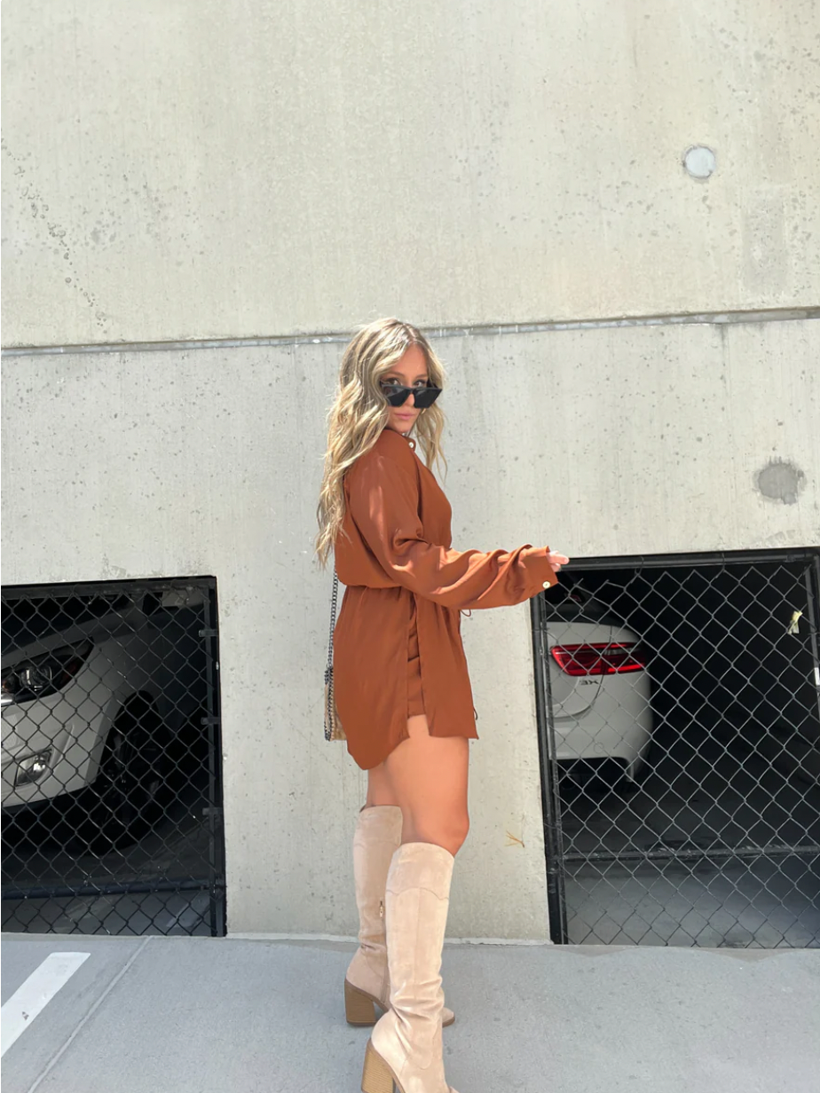 Serena Playsuit | Trendy 2-in-1 Playsuit met Jurklook en Comfortabele Shorts