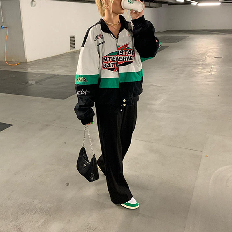 Giulietta Martel dames jas – elegante voorjaarsjas met print en moderne bat-snit