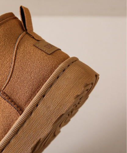 Giulia Enkellaarzen voor Dames | Warme Winterlaarzen met Bontvoering en Antislipzool