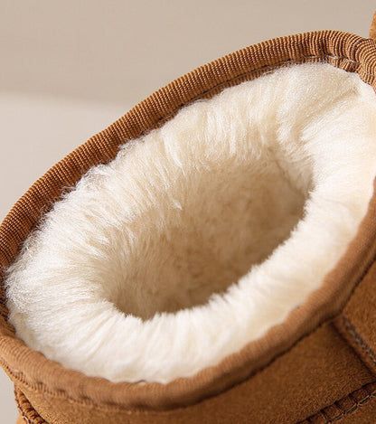 Giulia Enkellaarzen voor Dames | Warme Winterlaarzen met Bontvoering en Antislipzool