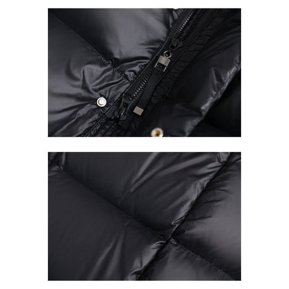 Camilla Warme dames donsjas – waterdichte winterjas met capuchon en stijlvolle pasvorm