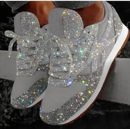 Giovanna glittersneakers – stijlvolle sneakers met glitterdetails & comfortabele pasvorm