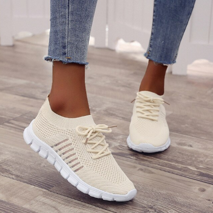 Sofia Sneakers | Trendy Orthopedische Sneakers met Schokdemping