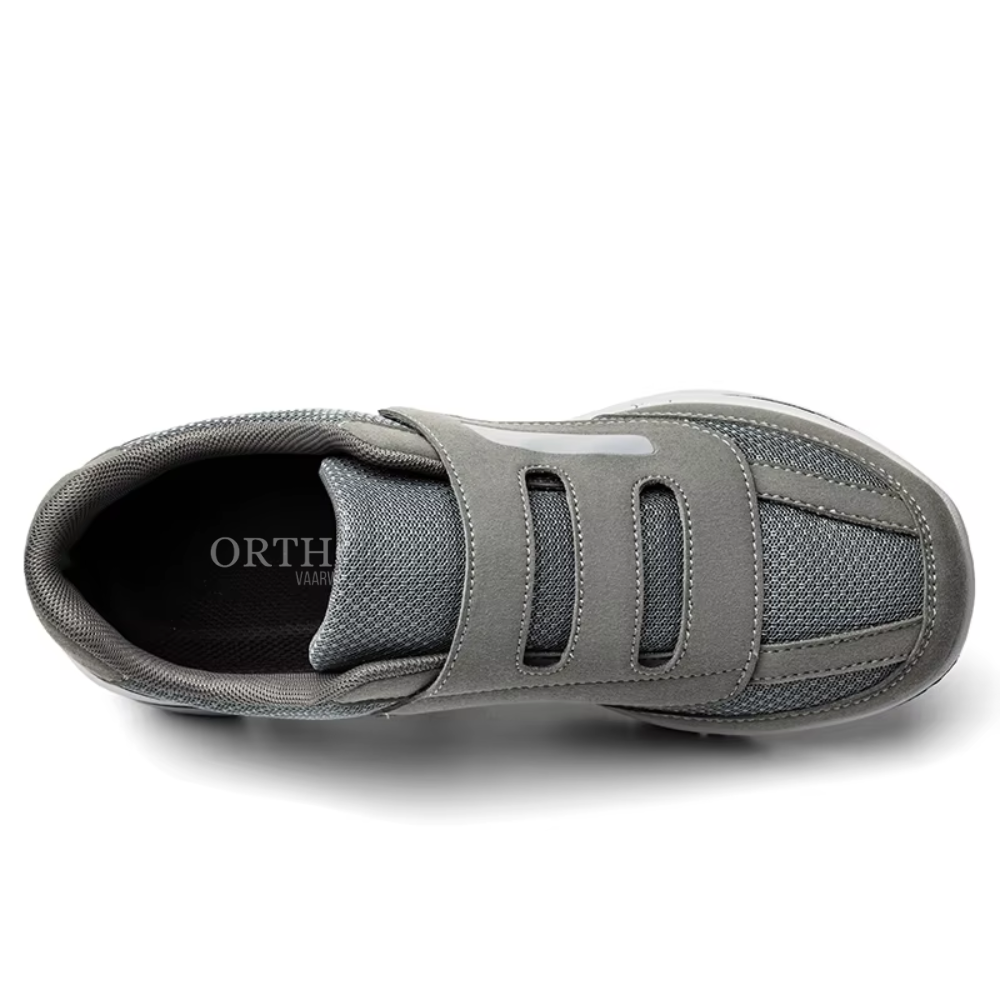 Rosa Diabetes Schoenen | Extra Brede Dames Schoenen met Klittenband en Orthopedische Ondersteuning