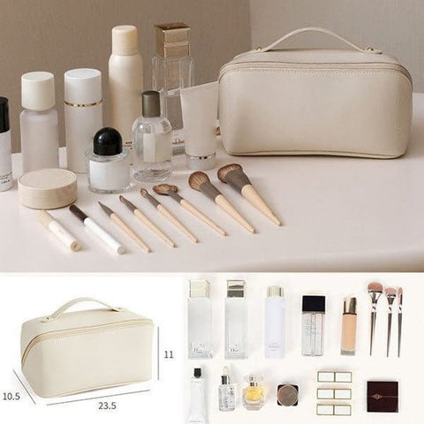 Bridget Luxe Make-up Tas | Waterbestendige Cosmetische Toilettas met Elegant Design en Ruime Indeling