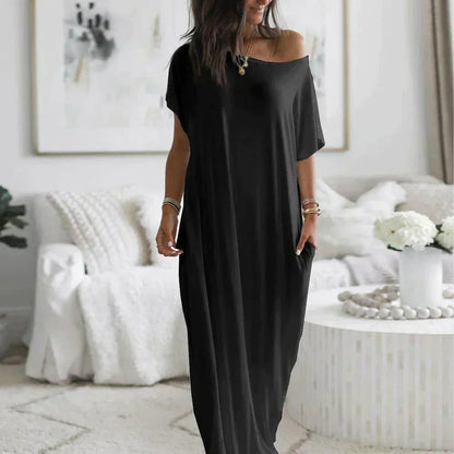 Maxi T-shirt Jurk | Moeiteloze Elegant en Comfort voor Elke Dag