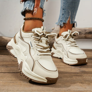 Livia Stijlvolle dames sneakers met hoge zool – trendy & comfortabel