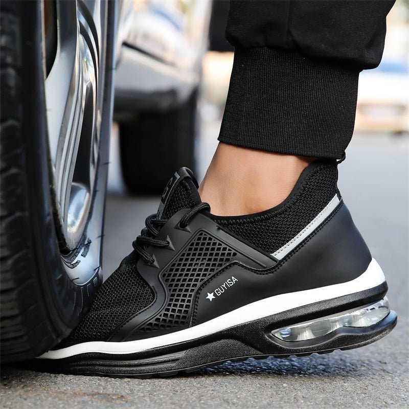 Valeria Dames werkschoenen met stalen neus – orthopedische sneakers met antislipzool