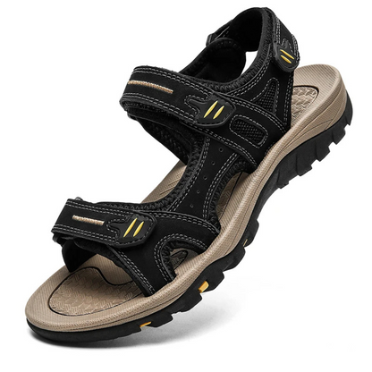 Lorenzo Sandalen | Heren Zomersandalen met Klittenband en Antislip Zool