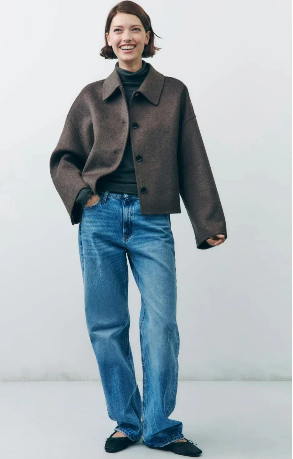 Lorenza dames winterjas – oversized dikke jas met warme voering en moderne pasvorm