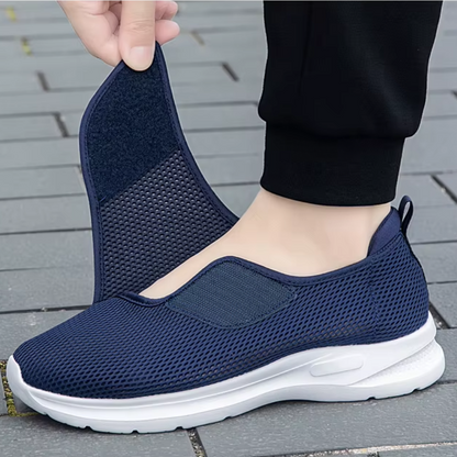 Raffaela Schoenen | Orthopedische Klittenbandschoenen met Mesh en Brede Pasvorm