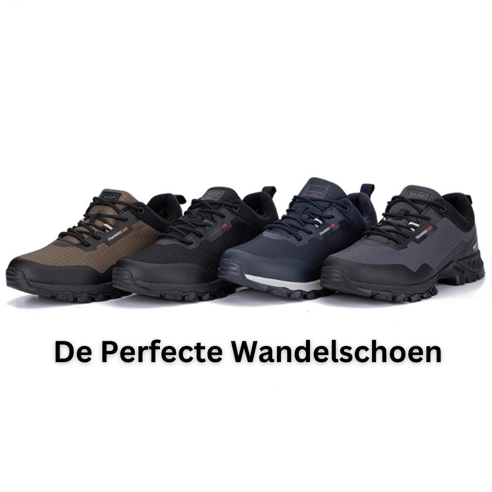 Matteo Wandelschoenen | Waterdichte Herenschoenen met Brede Toebox en Antislipzool