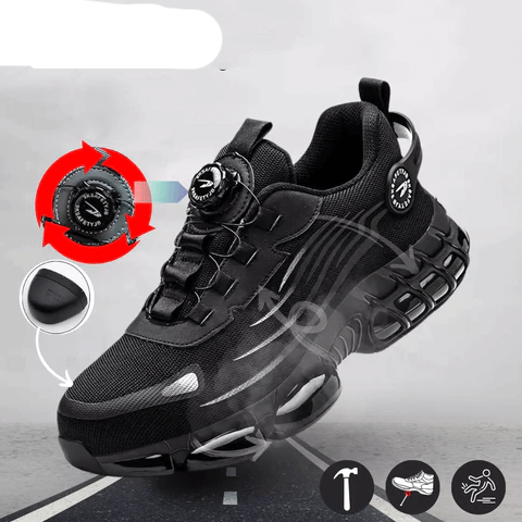 Lorenzo Werkschoenen voor heren | Veiligheidsschoenen met Kevlar Zool en Anti-Vermoeidheidstechnologie