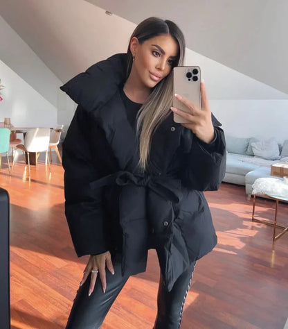 Livia | Elegante Gewatteerde Jas voor dames