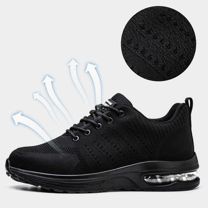 Lunara Veiligheidsschoenen dames met stalen neus – antislip werkschoenen met comfort