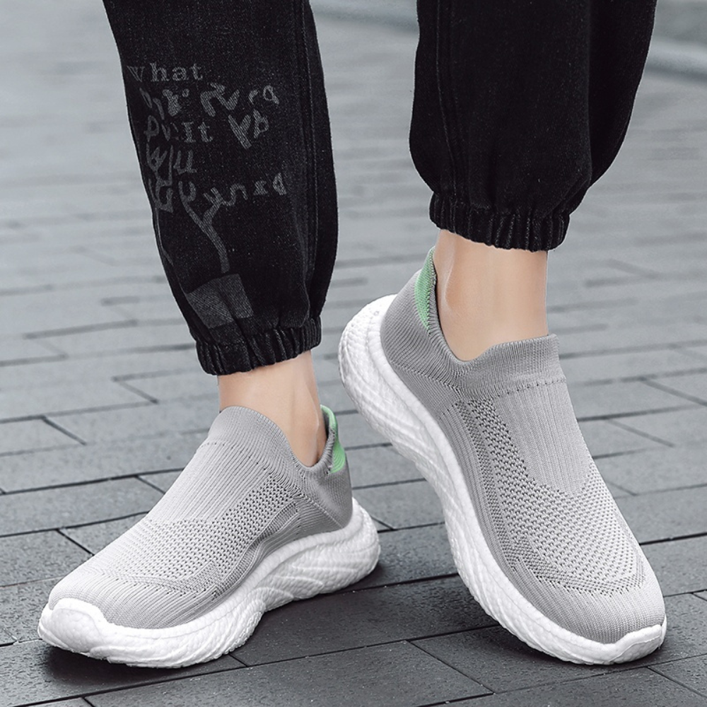 FlexaStep Sportschoenen | Orthopedische Instappers met Ademend Mesh en Voetboogondersteuning