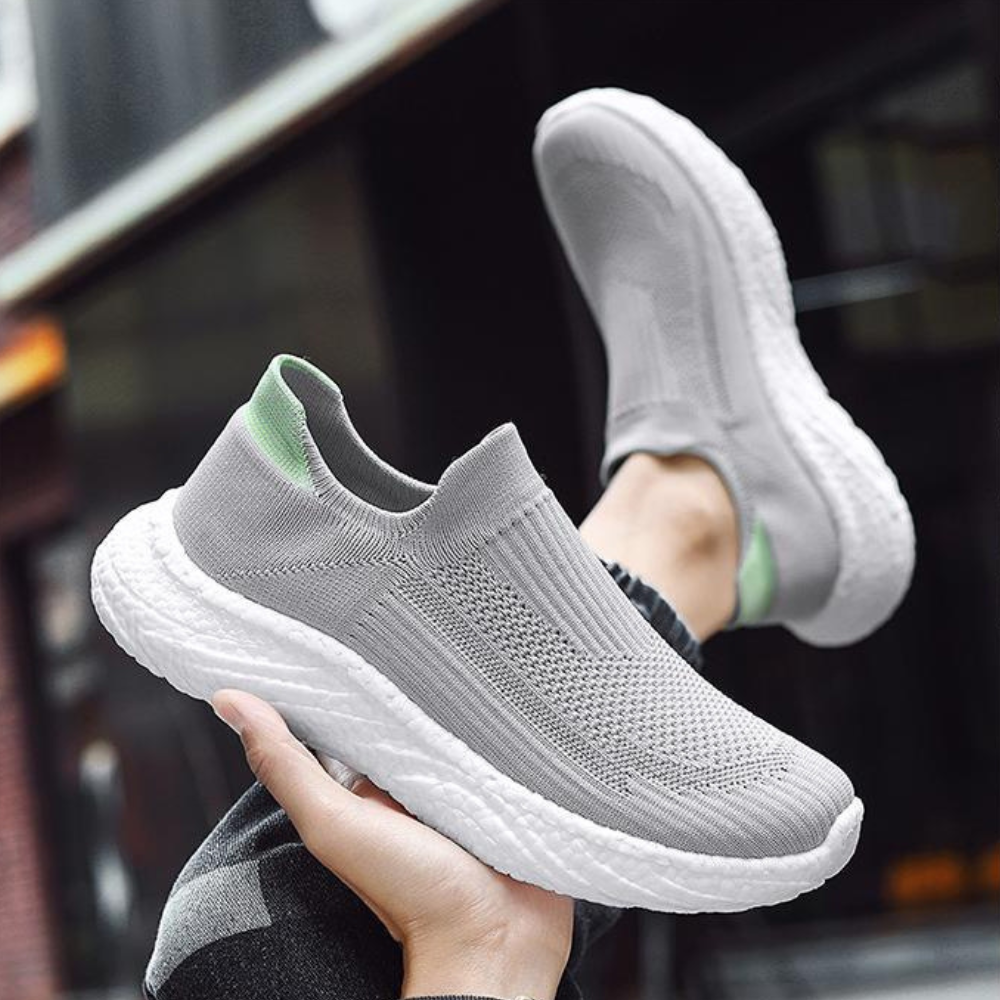 FlexaStep Sportschoenen | Orthopedische Instappers met Ademend Mesh en Voetboogondersteuning