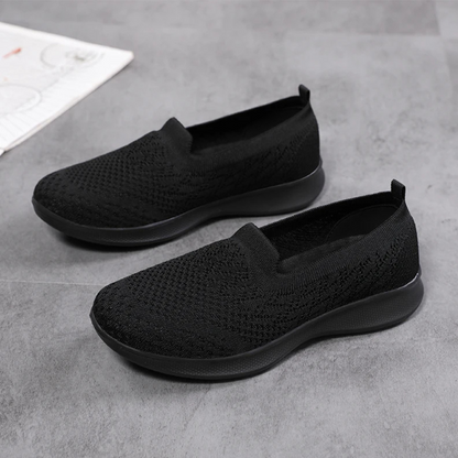 Sofia Instappers | Orthopedische Damesschoenen met Brede Teendoos en Elastische Steun